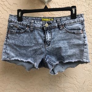 Acid Wash Cut Off Shorts 11